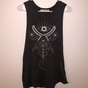 ⭐️Grey Graphic Tank